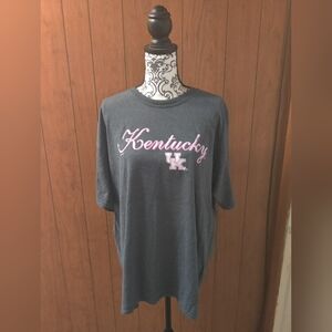 Kentucky Graphic Tee with Pink Script